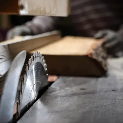 joiners working with stair right